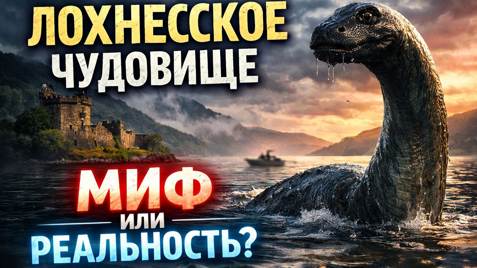 Лохнеское чудовище миф или реальность