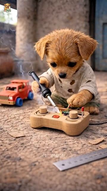 This Puppy Has No Cash To Buy New Project, So His Rich Friends Teased Him #animahal