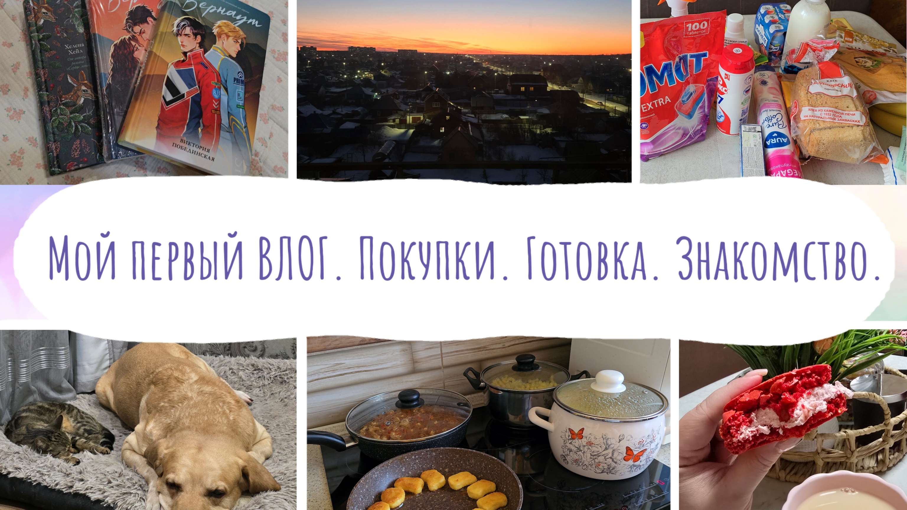 Мой первый ВЛОГ🫣 Закупка🛍 Готовка 👩🍳 Разбираю аптечку💊Будем знакомы😁