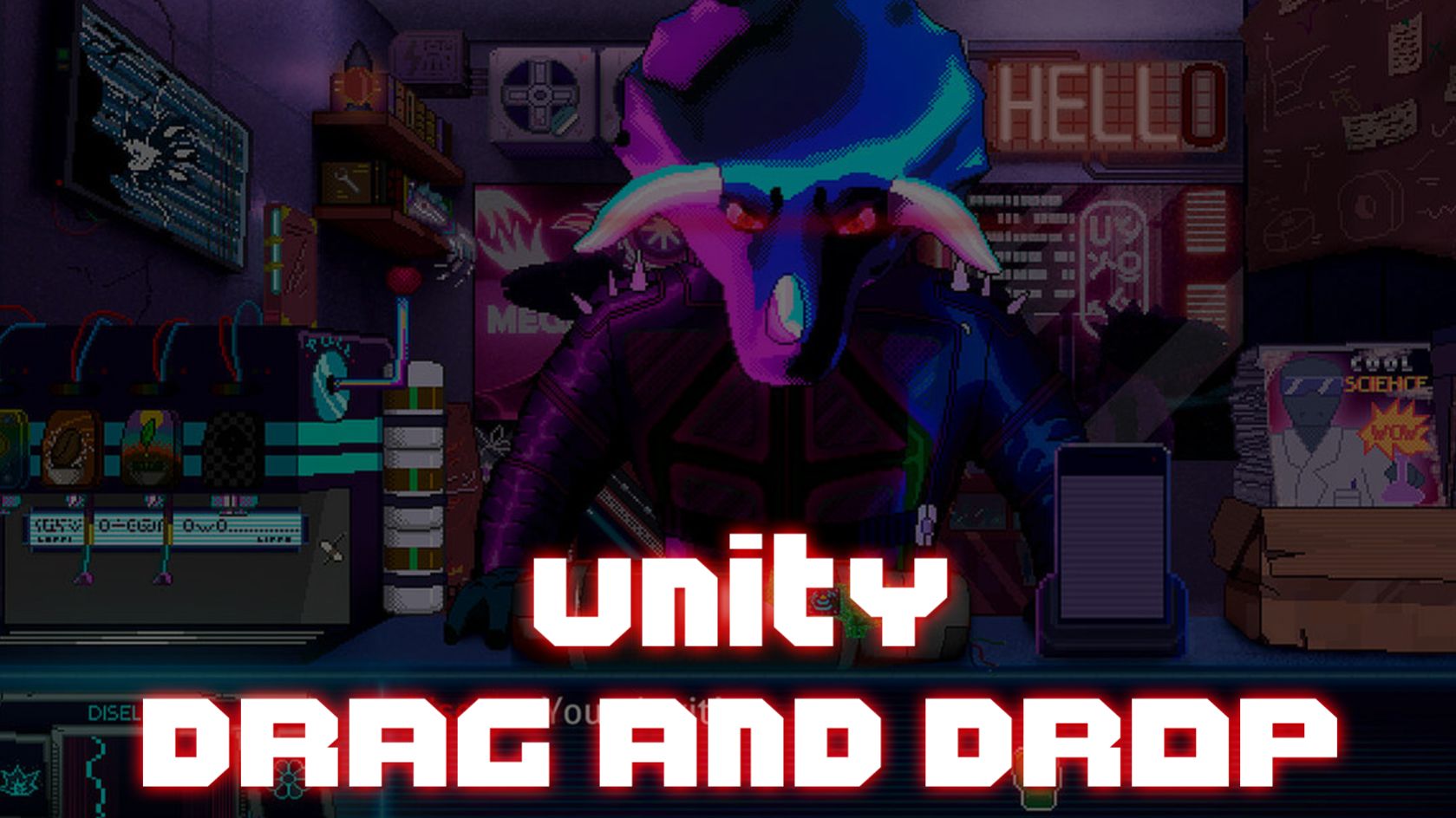 DRAG AND DROP В UNITY