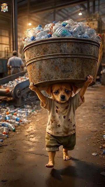 This Puppy's And His Brother Have No Cash To Buy Handpump, So They Are Moked By Rich Man #animahal
