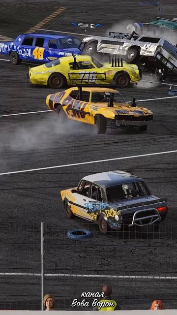 Дрифт жига попала на американское дерби на выживание