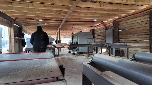 брусовал CBS-300 + кромкообрезной Krafter E/Speed