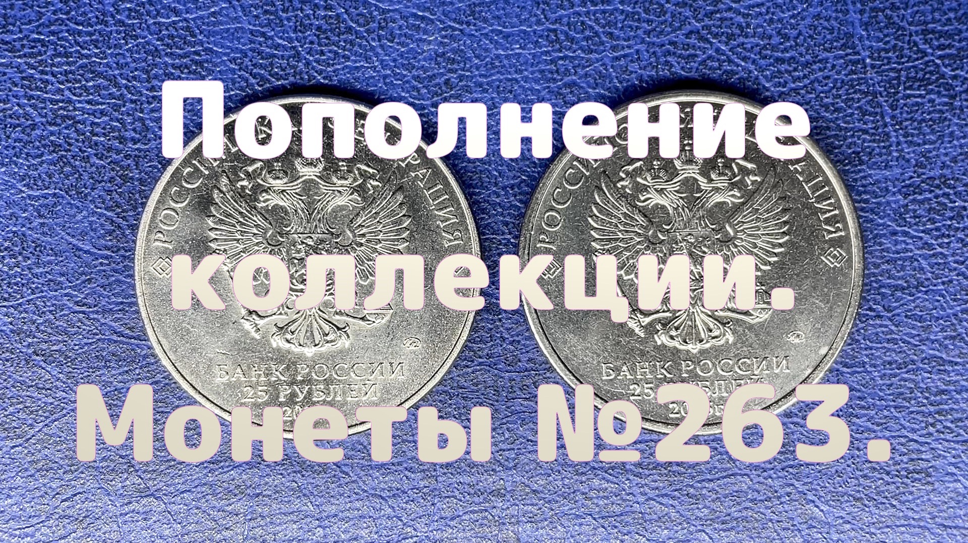 Пополнение коллекции. Монеты №263.