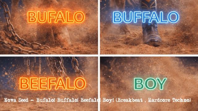Nova Seed - Bufalo! Buffalo! Beefalo! Boy! (Breakbeat , Hardcore Techno)