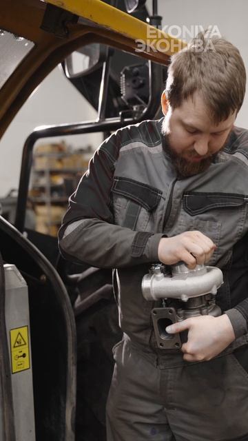 Гарантийный ремонт телескопического погрузчика SANY