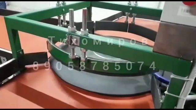 Линия сортировки калибровки яблок с опрокидывателем