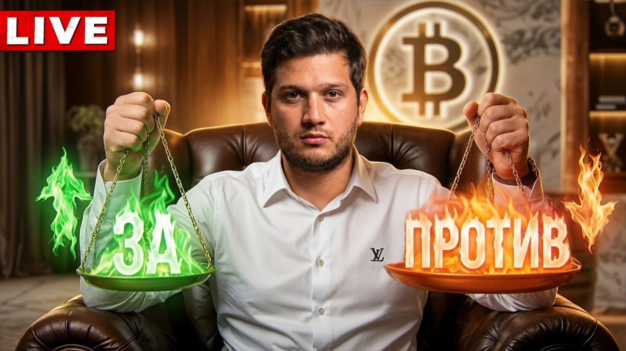 ✅ ВСЕ ЗА И ПРОТИВ РОСТА БИТКОИНА!!!