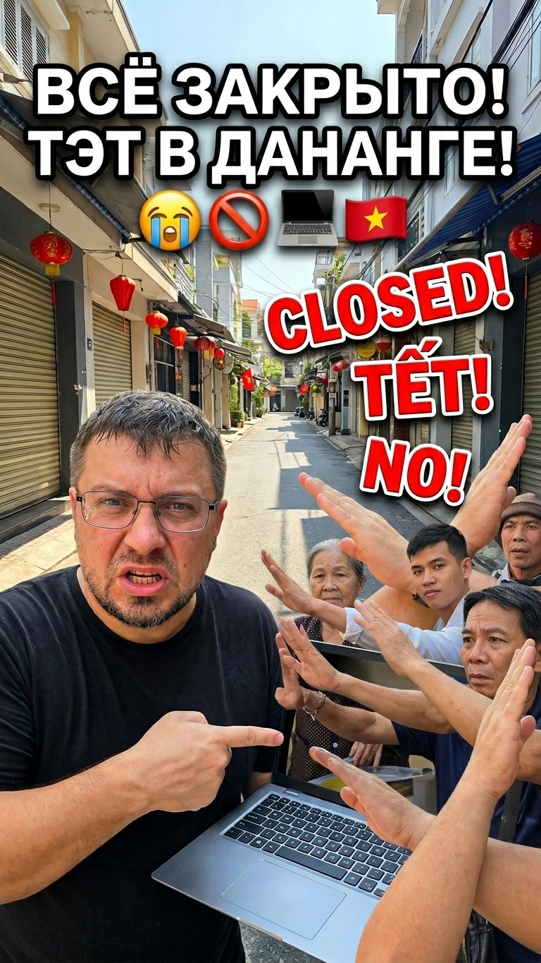 Никогда. Не ломайте. Технику. В первый день китайского Нового года во Вьетнаме