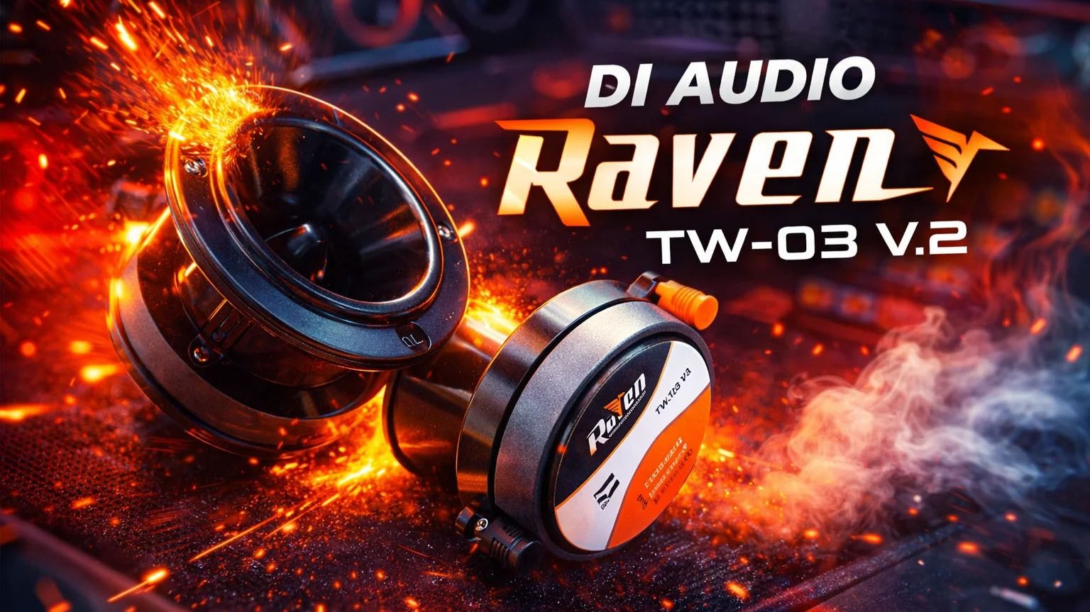 Громкие эстрадные рупора для классной сборки аудиосистемы DL Audio Raven TW-03 V.2