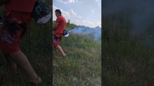 22.07.2023 Новый бензиновый триммер