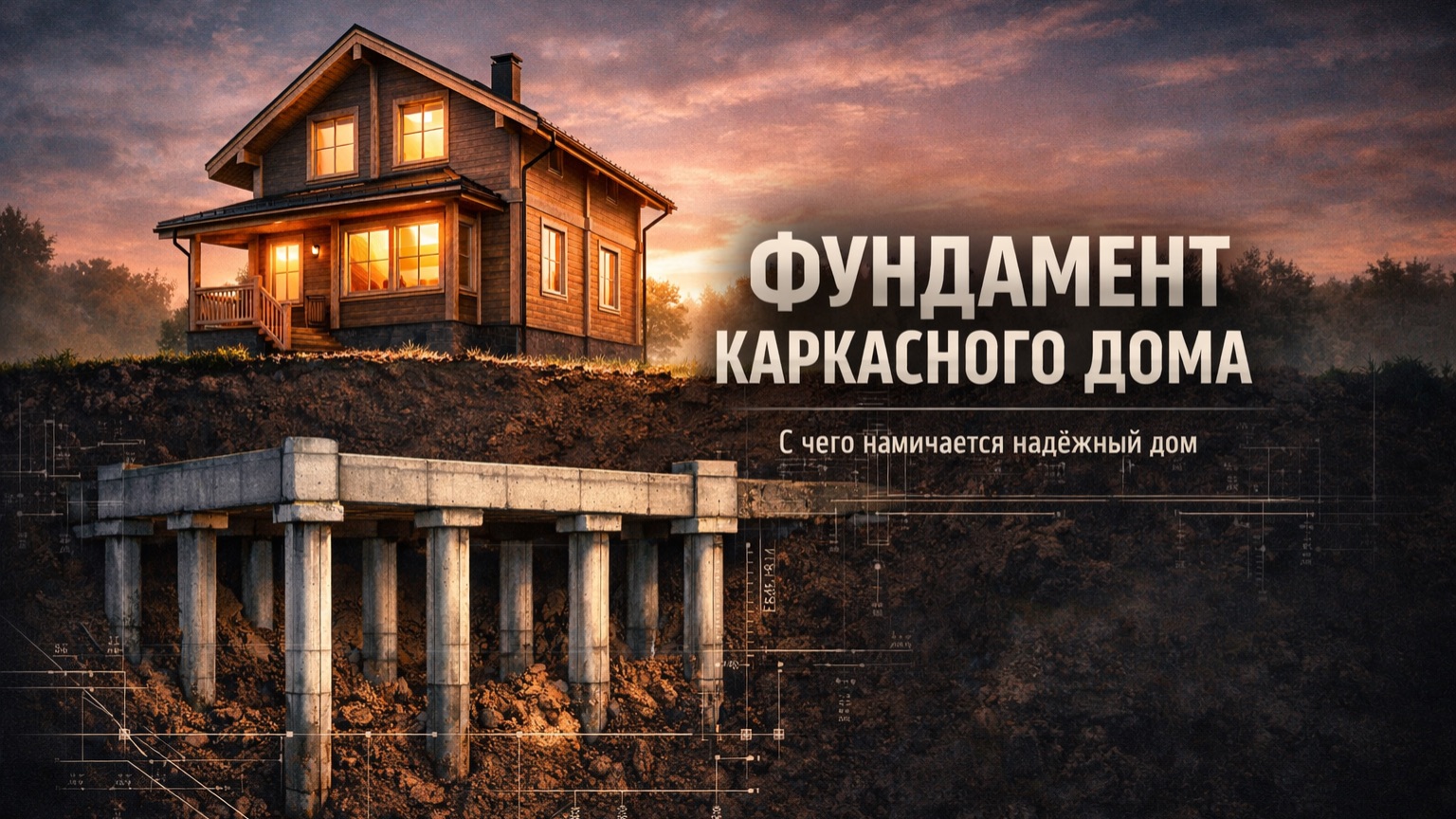 Фундамент выбирают не по цене. Вот что решает на самом деле!