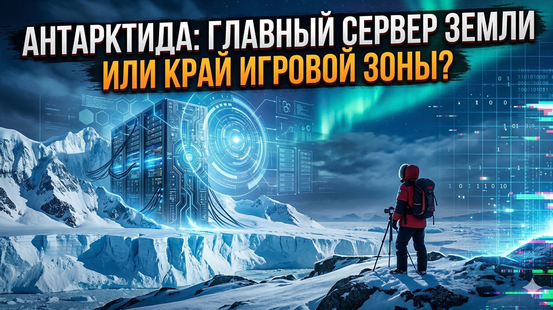 АНТАРКТИДА: Главный Сервер Земли. Что скрывает Край Реальности?