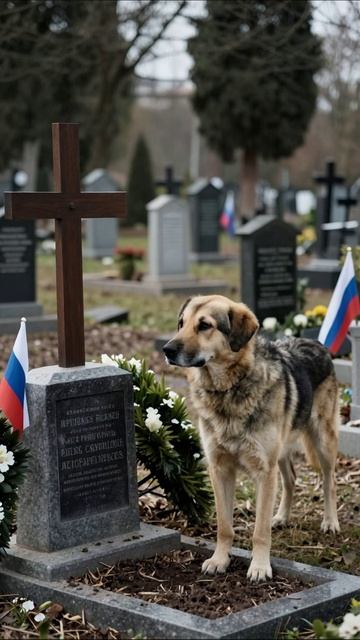 Печаль навсегда: когда осталась лишь память #собака #память #траур