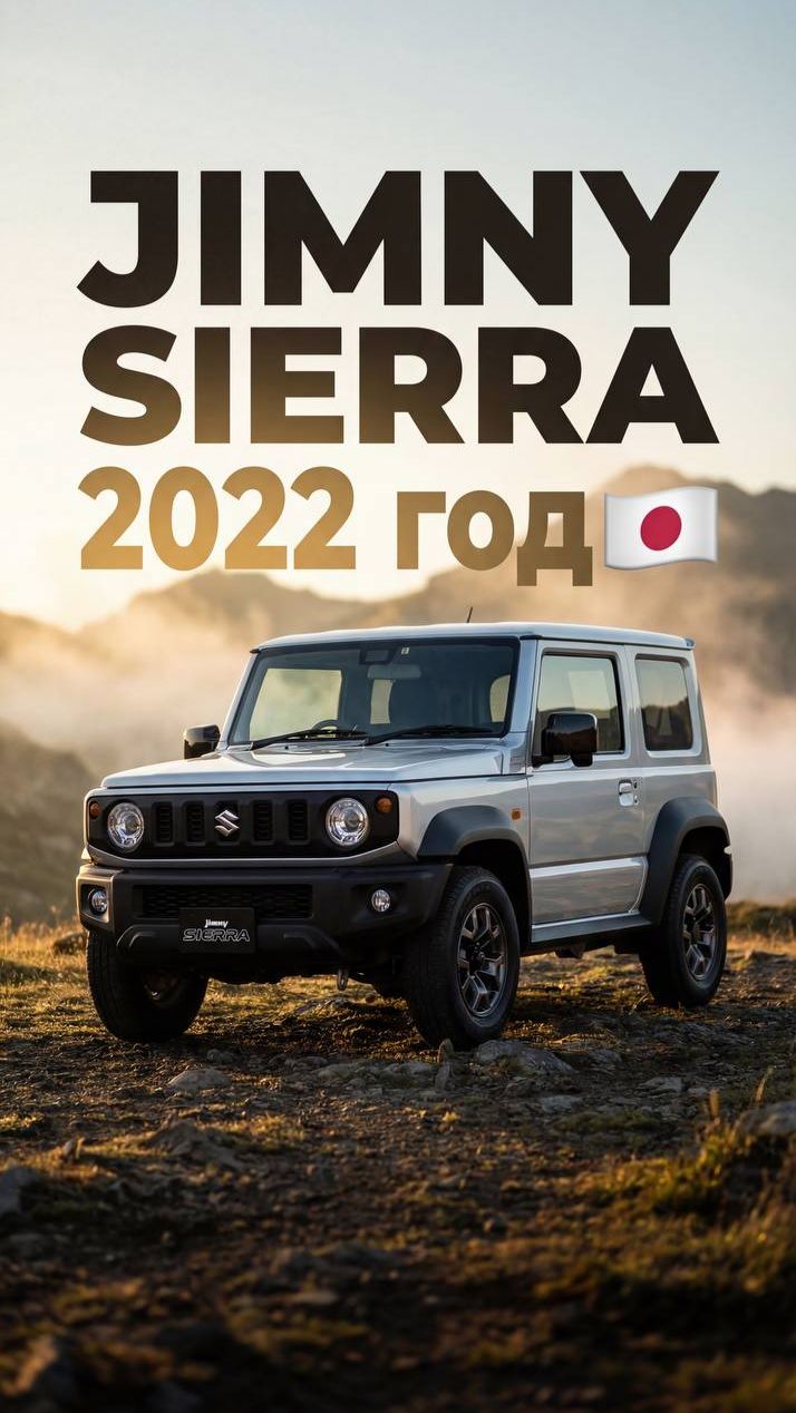 SUZUKI JIMNY SIERRA из Японии