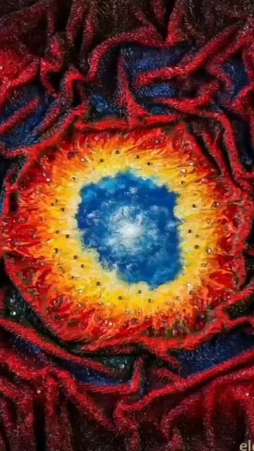 ✨Картина «Рождение Вселенной», – 30х24/масло/холст