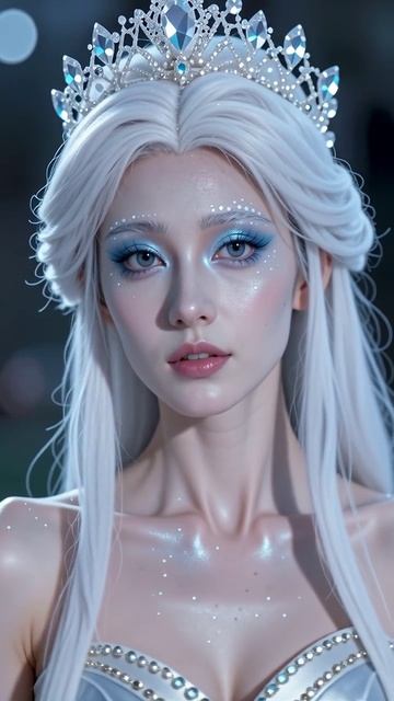 Снежная королева: магия и красота #снежнаякоролева #мода #волшебство