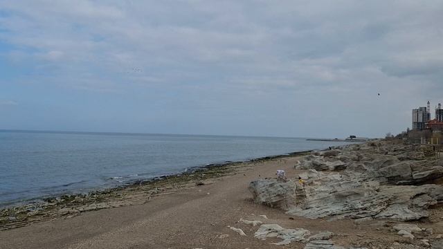 Каспийское море уходит.