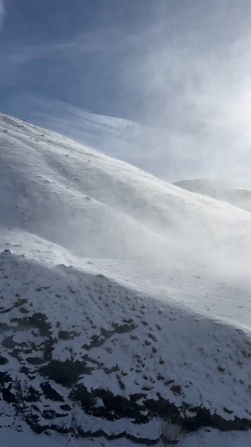 Ибхьин тIурфан. Снежная буря