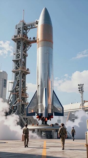 Запуск ракеты: путь в космос #космос #ракета #технологии