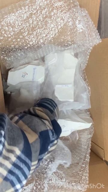 Сбор посылки 📦 мел и глина.