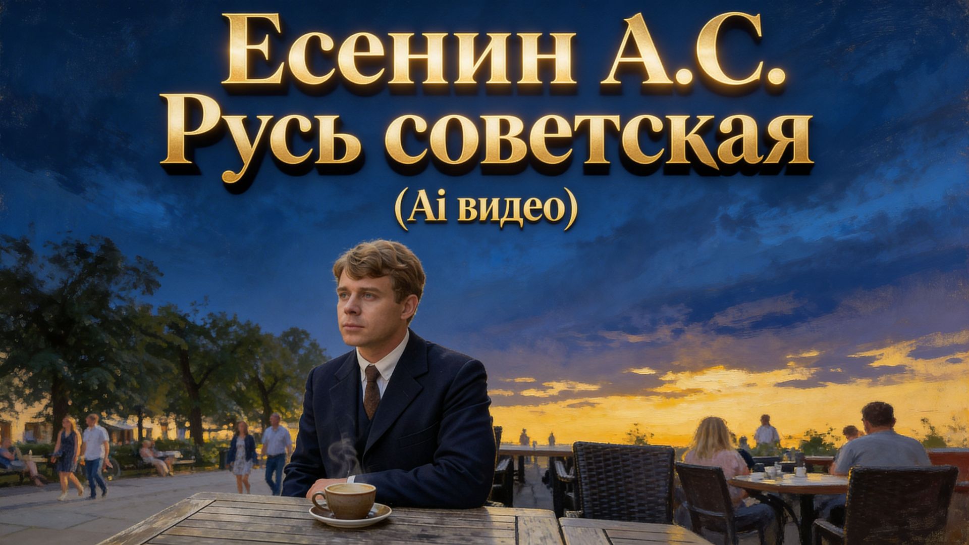 Есенин - Русь советская (ИИ видеоклип)
