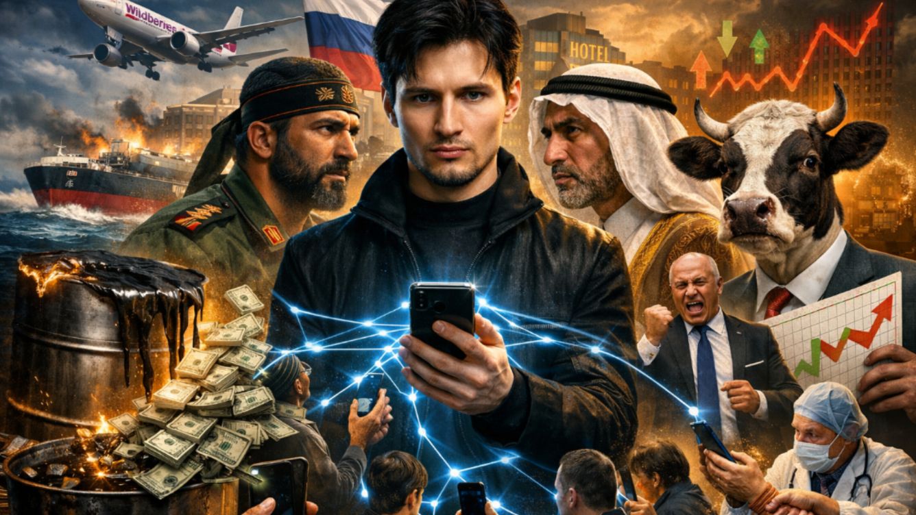 Дуров не даст блокировать Telegram, Коровы бьют S&P 500 и реальная пересадка рук в России