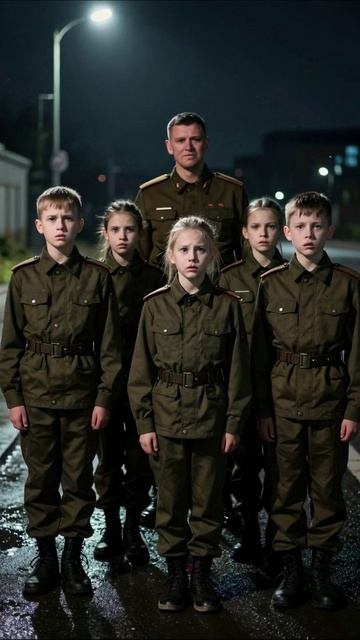 Жизнь без надежды: детство в серой униформе #армия #печаль #утрата