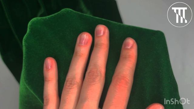 Бархат стрейч, цв. Зеленый