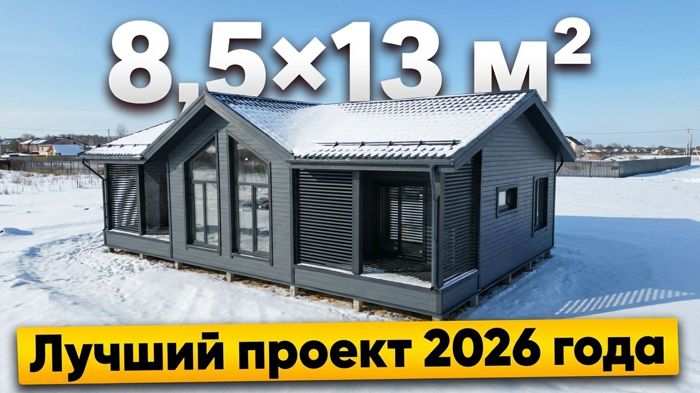 Лучший загородный проект 2026 года!