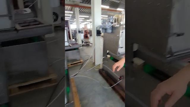 Работа двух роторных запайщиков среднего габарита с режимом СКИН