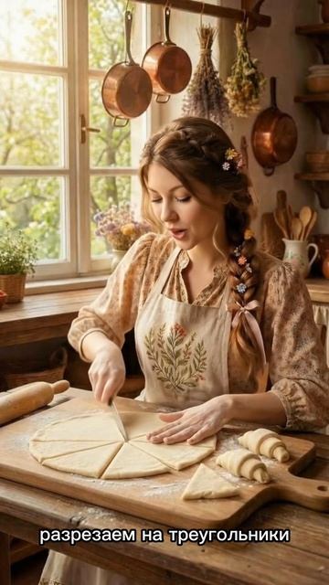 🥐 Ленивый круассан с шоколадом