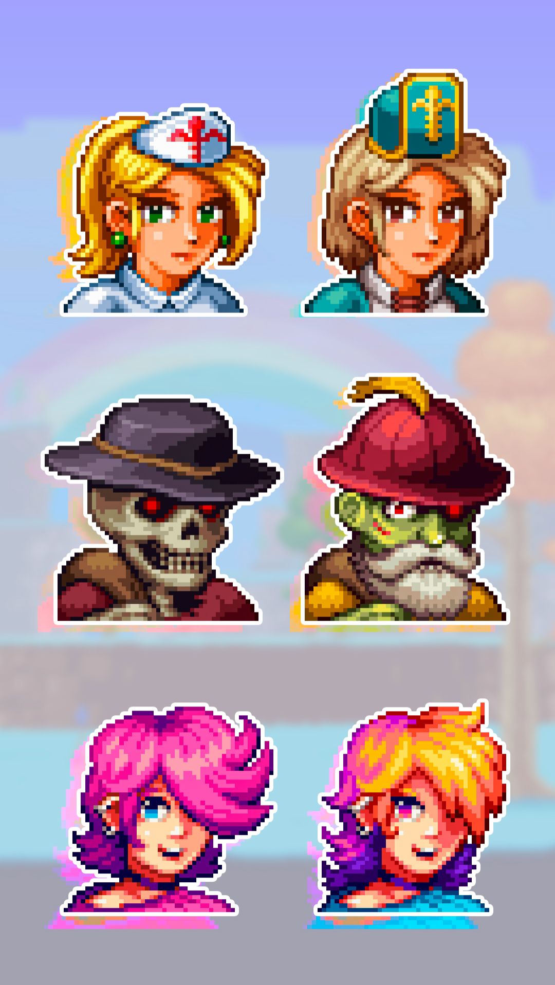 Портреты Нипов в Террарии