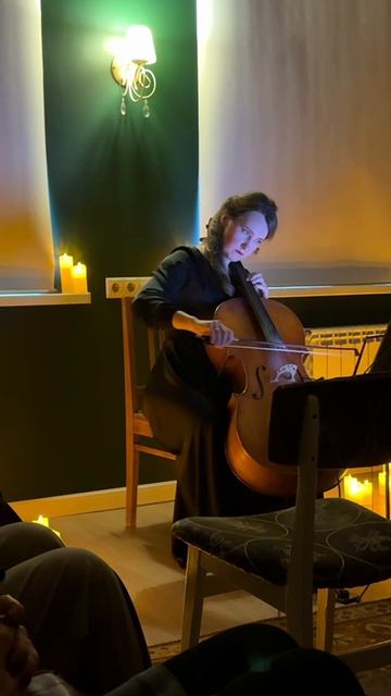 Наталья Кривицкая. Виолончель при свечах «Музыка кино» во Владивостоке 22 марта