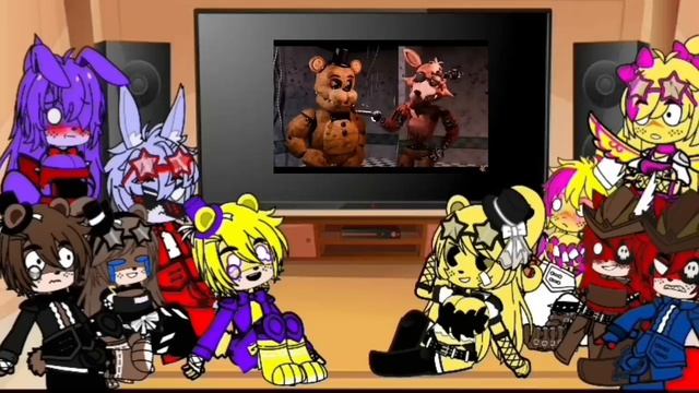 Fnaf 1+fnia React To Themselves + Memes [my Au+No Hate]