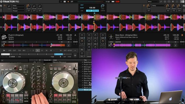 5 Урок. Mixer и работа с эквалайзером в Traktor Pro 3