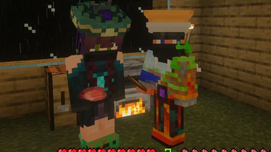 Minecraft. Первые Приключения. Постройка дома! 1 день :)