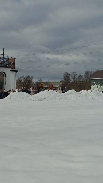 Крестный ход .Св.Блаженная Матрона 8.3.26.г