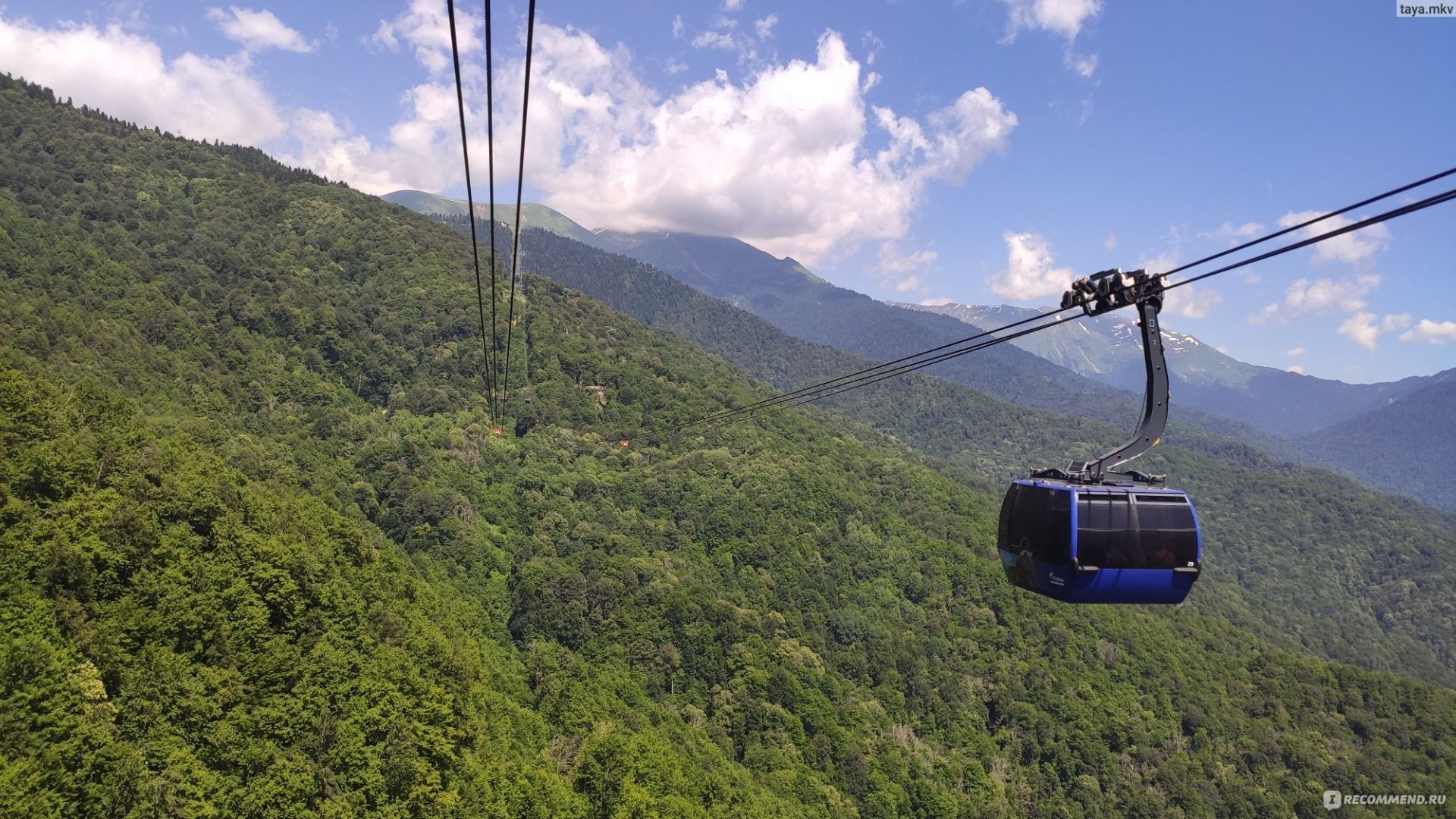 Туристические Канатные дороги Горно Лыжный Комплекс  Лаура СОчи 2025
