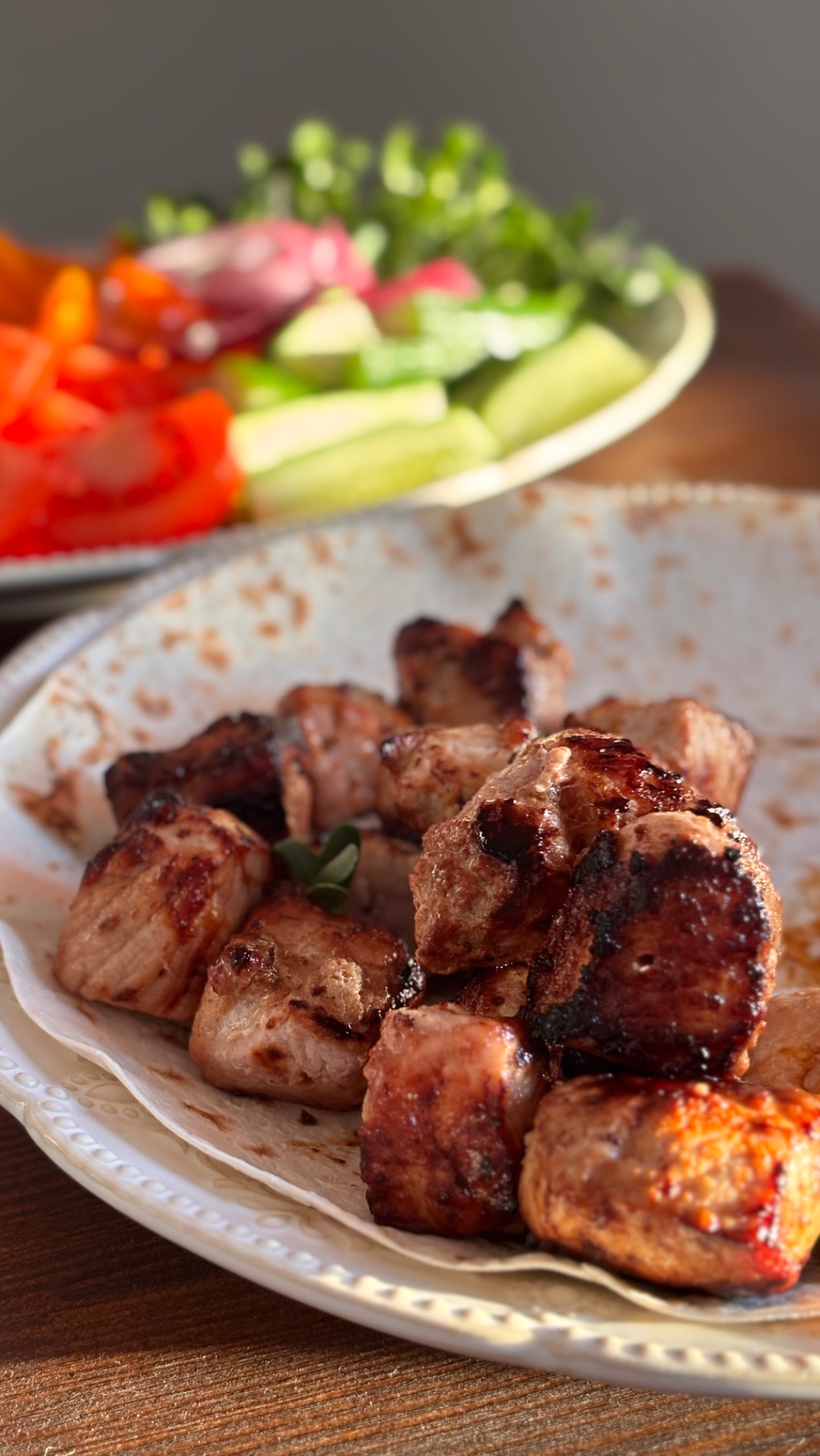 Сочный шашлык с ароматом дыма 🤤