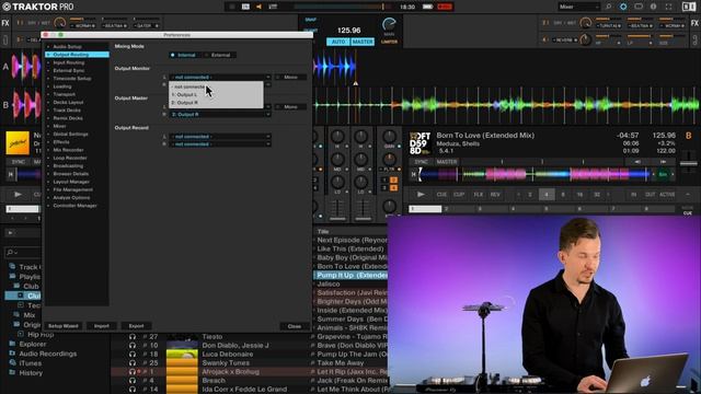 13 урок. Предпрослушка в Traktor, без контроллера.