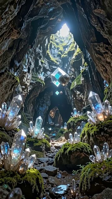 Тайна кристальной пещеры #природа #приключения #магия