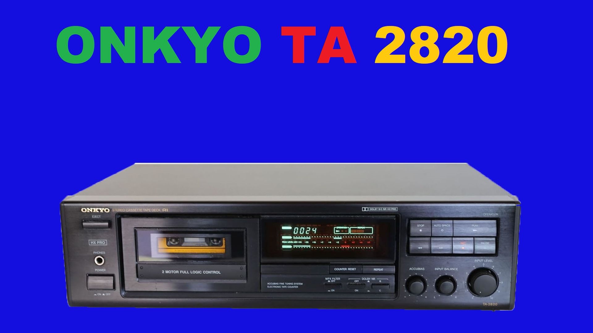ONKYO TA 2820! НЕ ПРОСТО ПЛЕЕР!