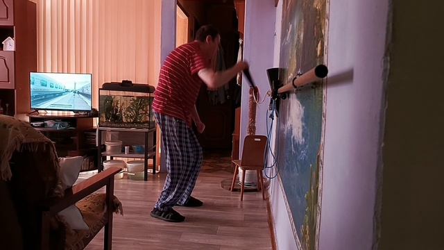 Жизнь после инсульта.Тестирую наклонную платформу для икроножной мышцы.