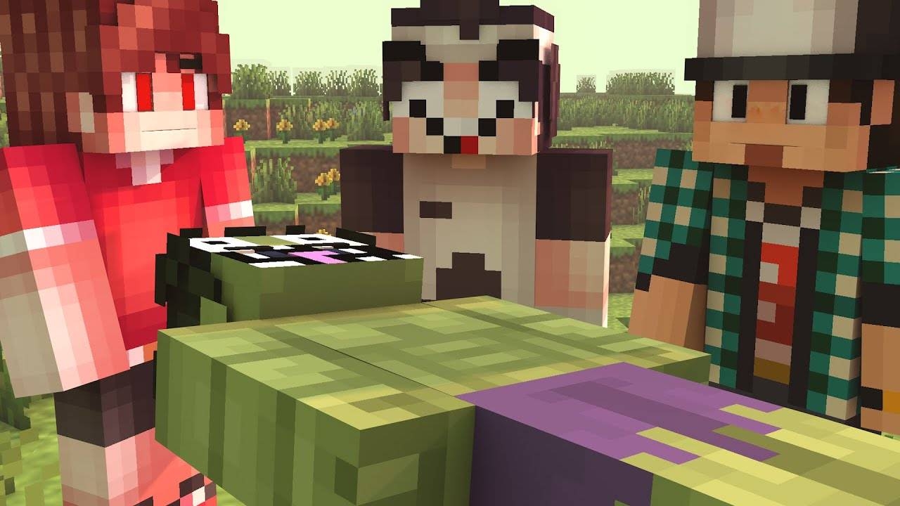 Эдисон Сбил Клайпа! Эдисон Анимация Майнкрафт