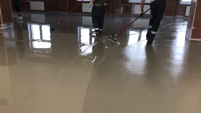 Наливные полимерные полы