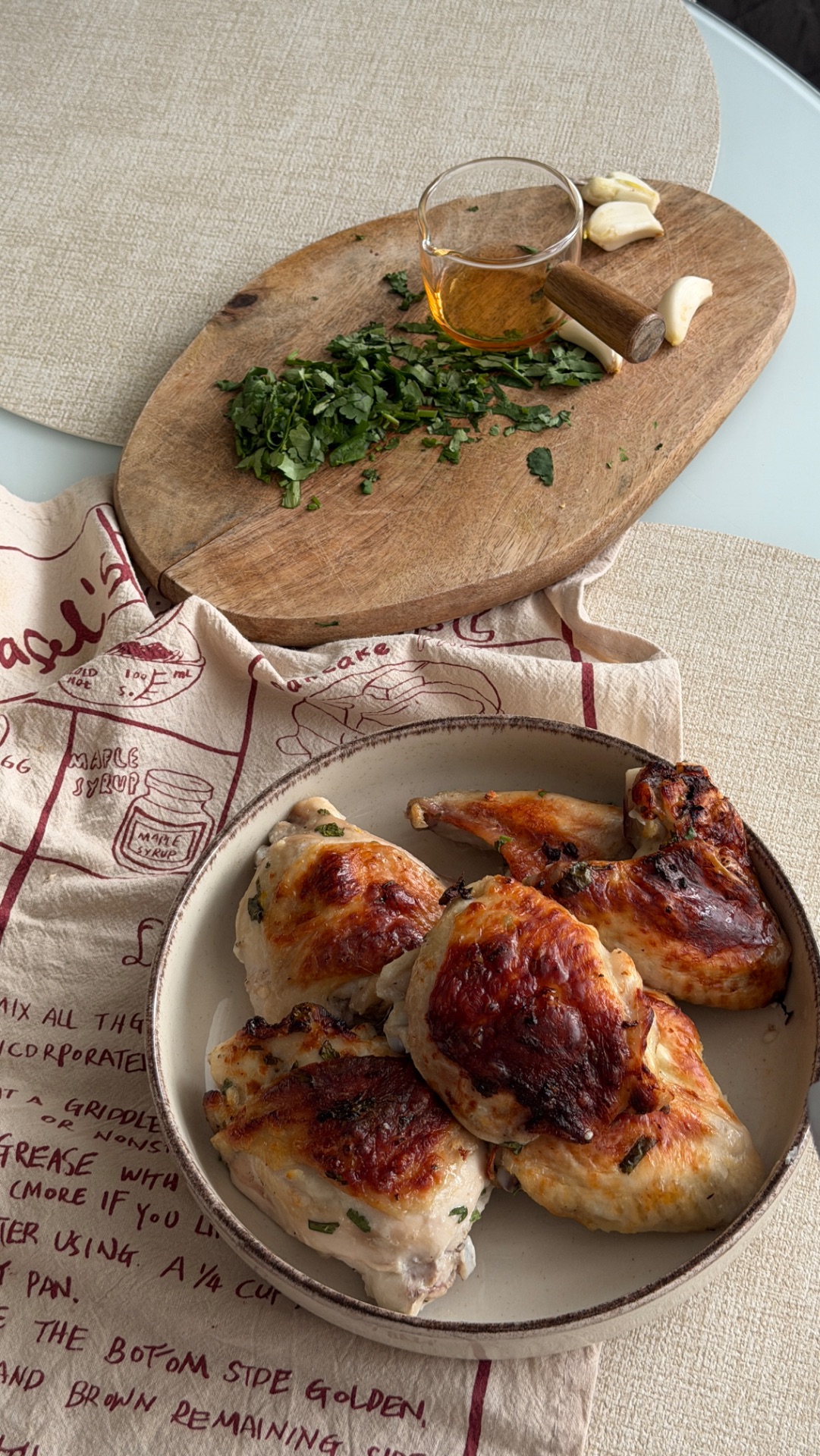 Заготовка курочки в кефире!