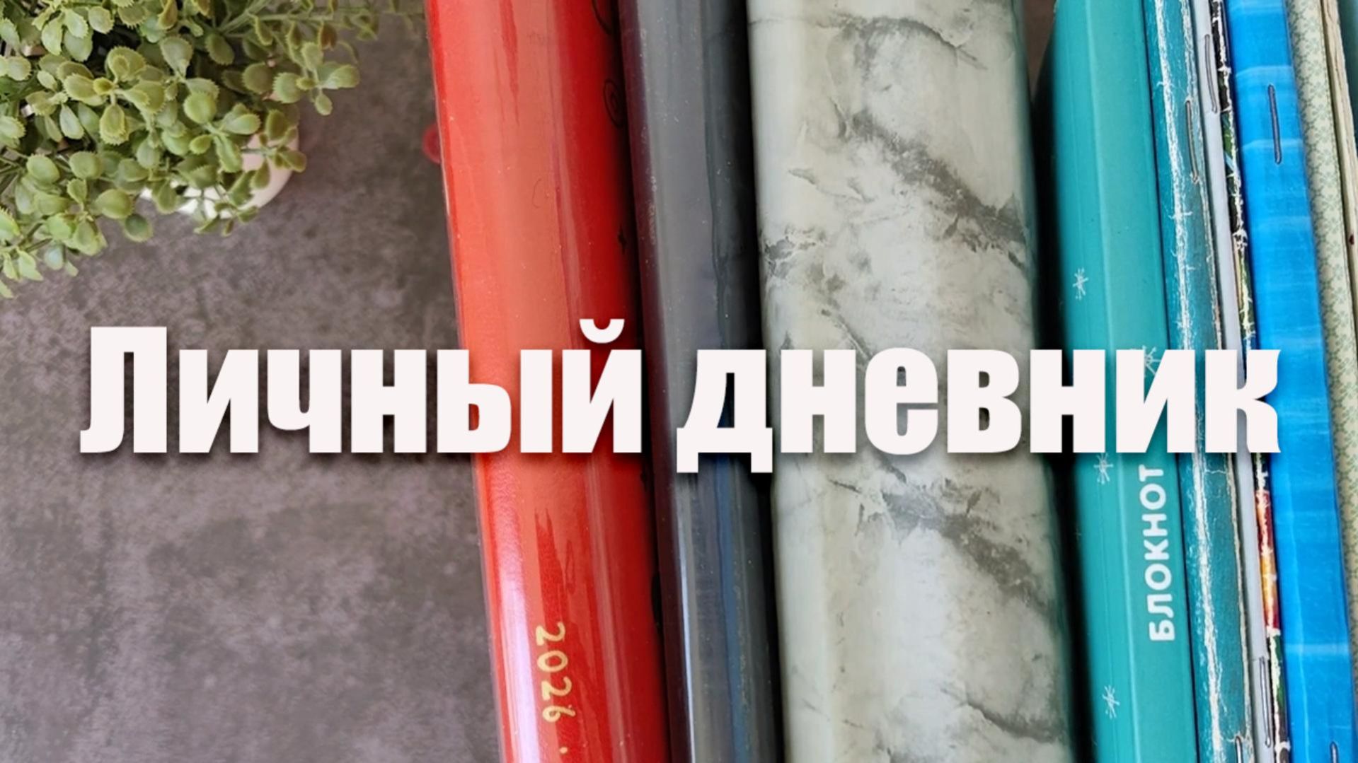 Личный дневник. Ведение и оформление 📕