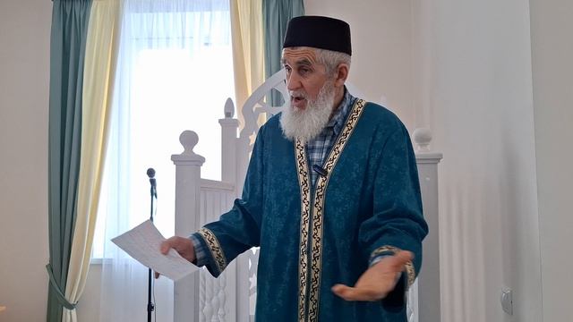 Кеше йә җанын сата, йә җанын коткара. Зөфәр хәзрәт Тахавиев.