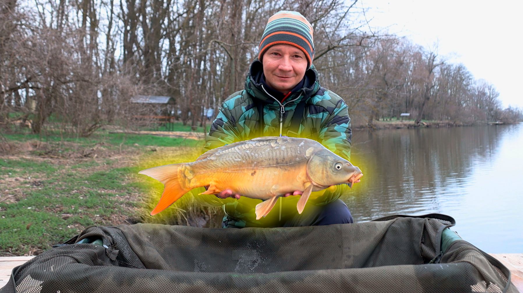 Активный клёв карпа на флэт фидер рыбалка весной 2026